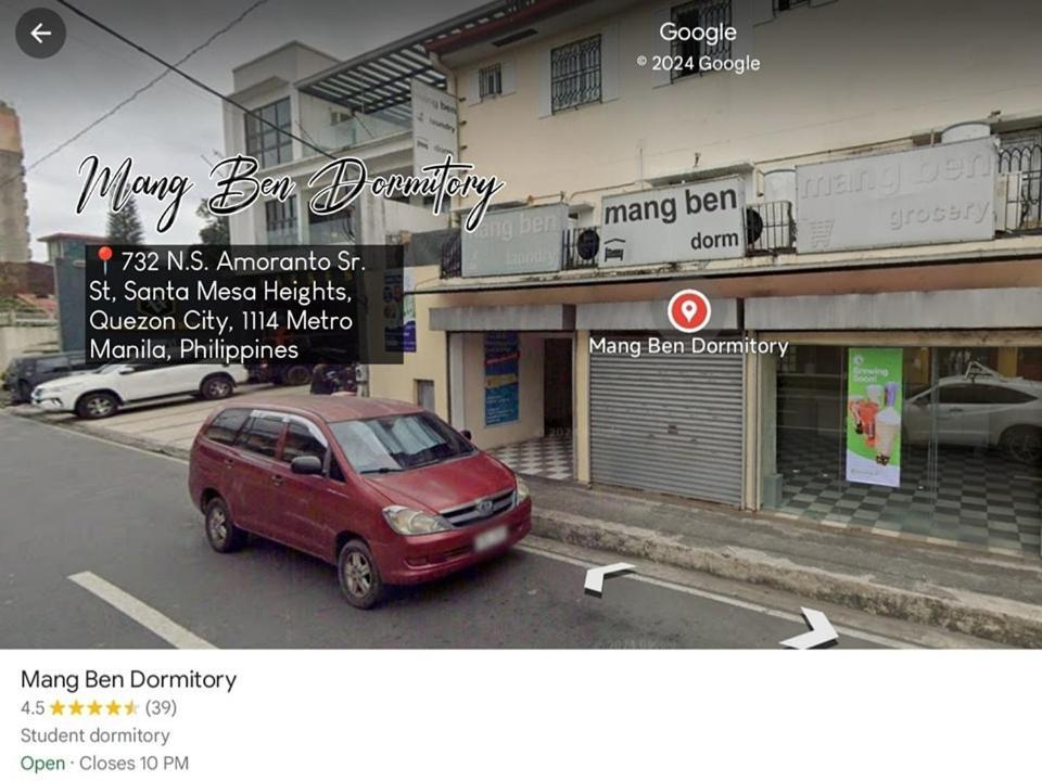Mang Ben Dormitory Quezon City Ngoại thất bức ảnh
